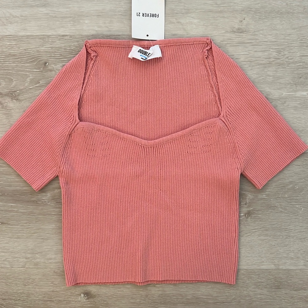 Forever 21 Crop T Shirt